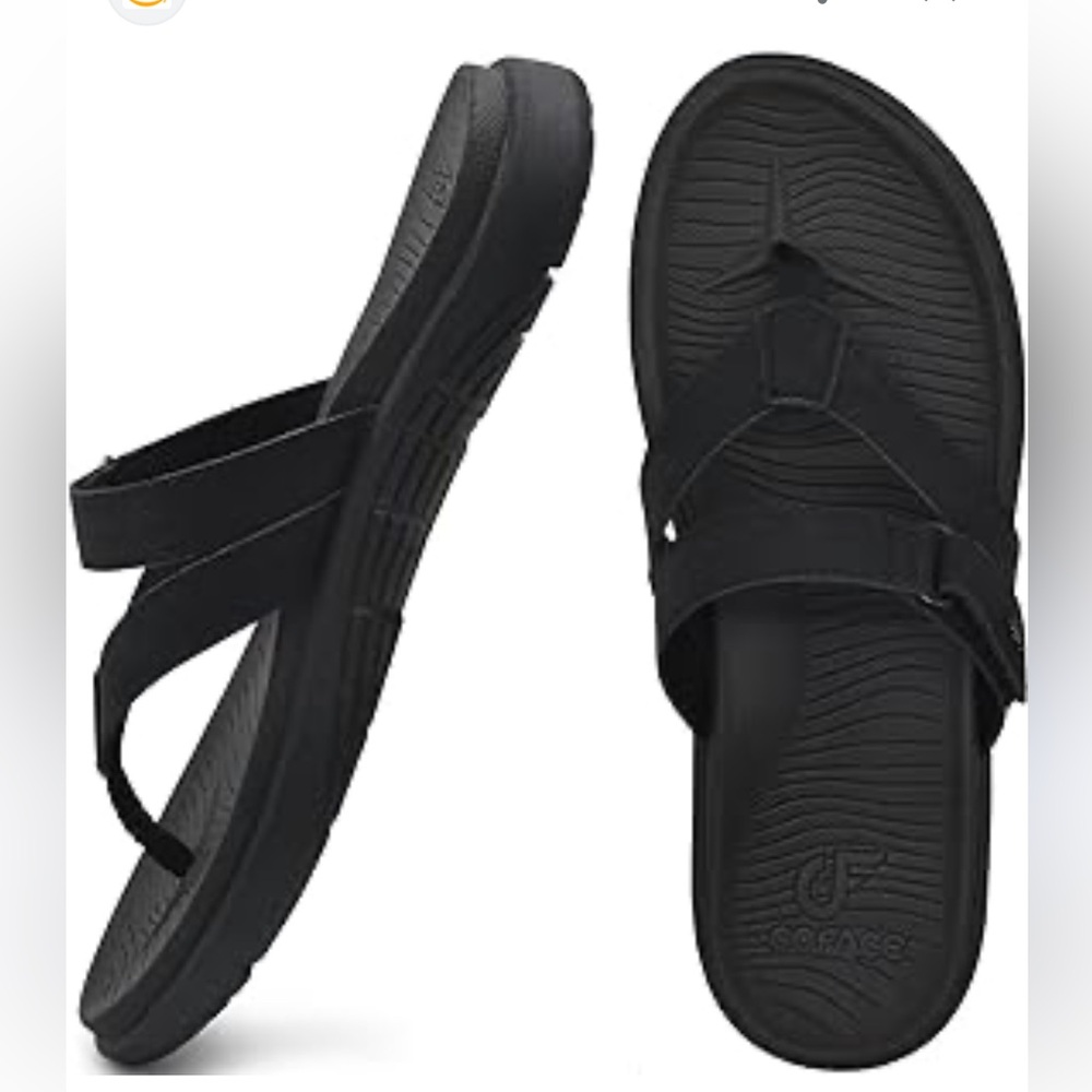 Coface Women’s Orthotic Flip Flops Sz 8.5